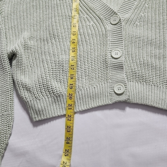 𝅺h&m Divided  Rib Knit Cardigan - Picture 4 of 7